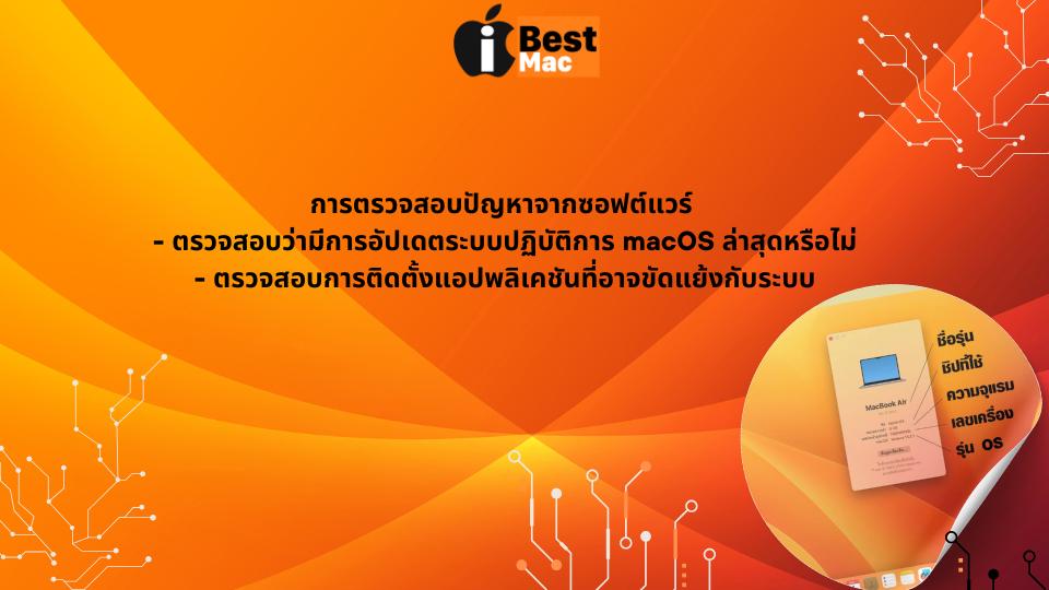 MacBook เปิดไม่ติด